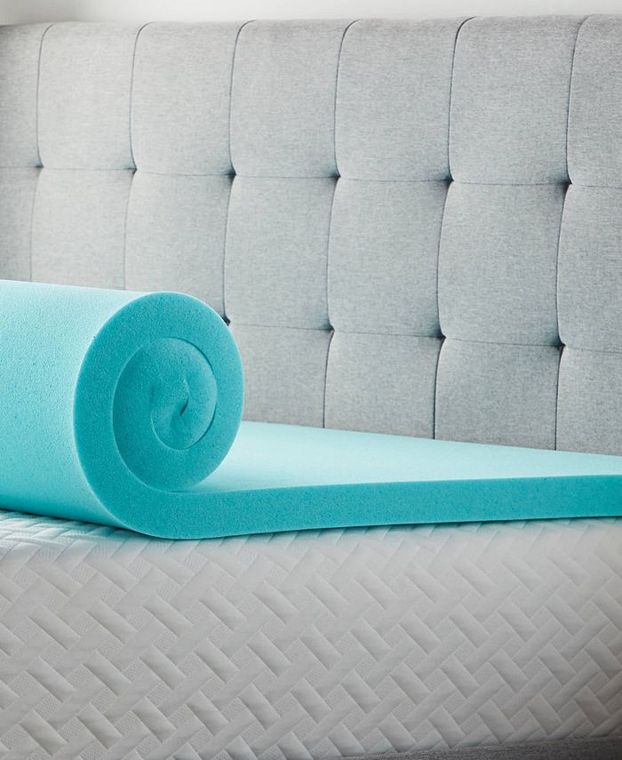 Lucid 2" Gel Foam Mattress Topper, Twin XL Macy's