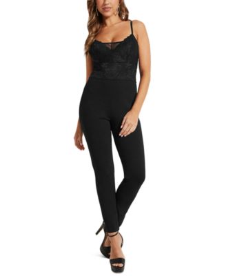 guess lace jumpsuit