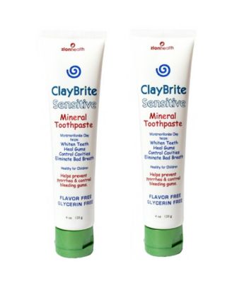 claybrite sensitive toothpaste