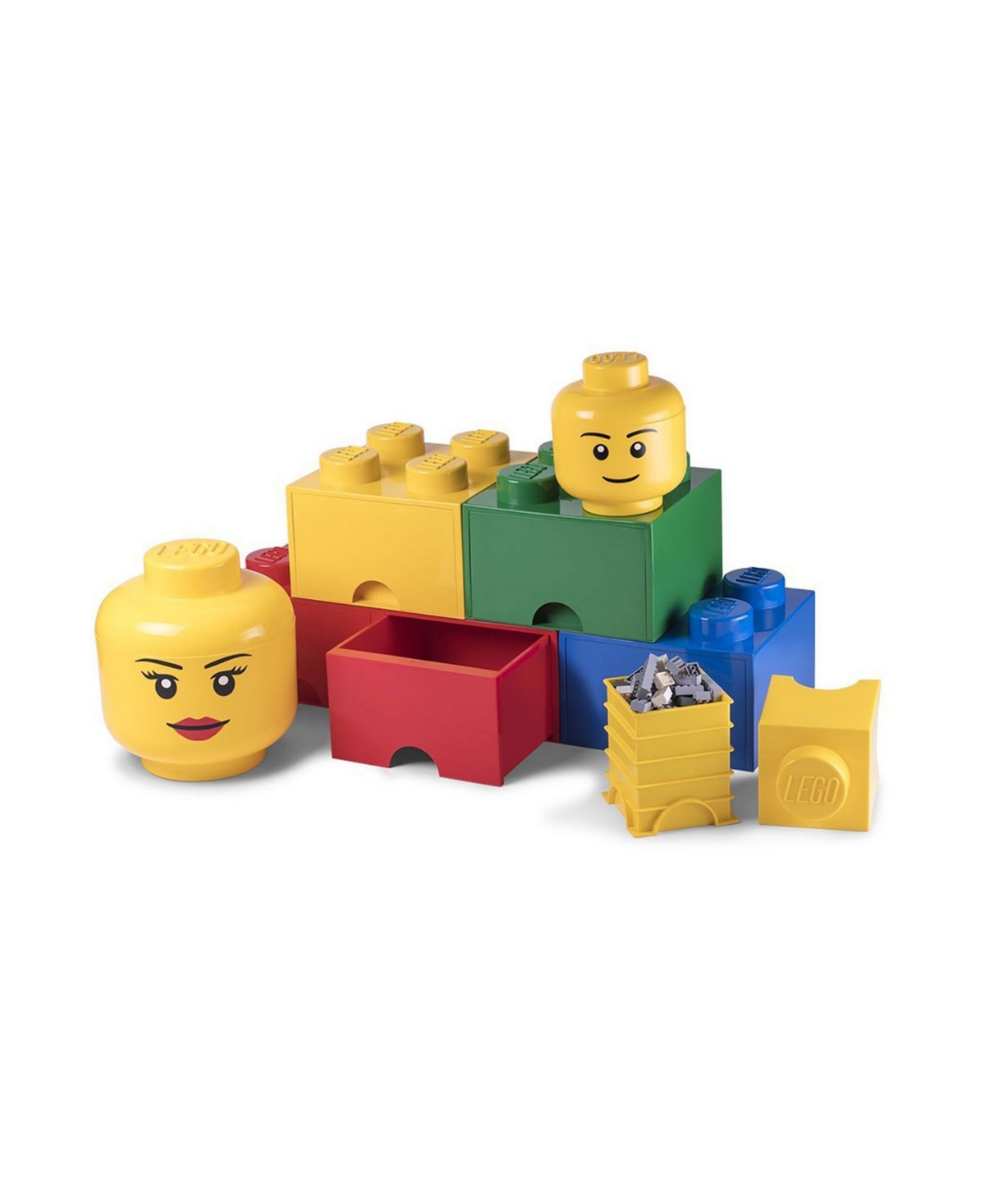 Room Copenhagen Lego Storage Head Small Boy In Multi
