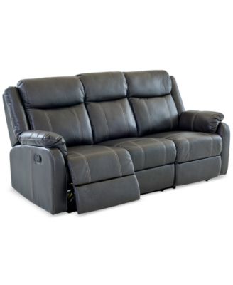 Macy's - Fleurus 81" Fabric Reclining Sofa with Table