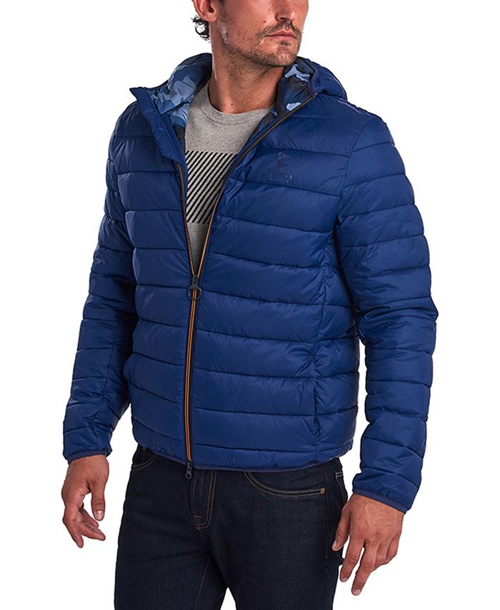 Barbour Men's Harg Quilted Hooded Jacket & Reviews - Coats & Jackets ...