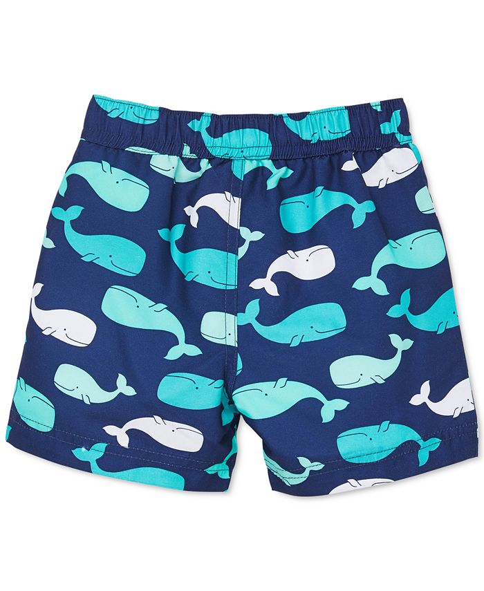 Little Me Baby Boys Whale-Print Swim Trunks & Reviews - Swimwear - Kids ...