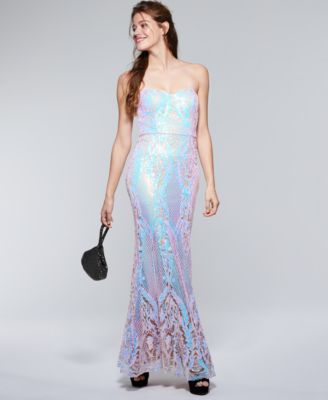 Say Yes to the Prom Juniors' Iridescent 