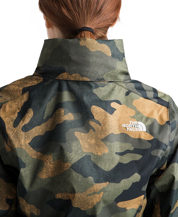 the north face camo coat