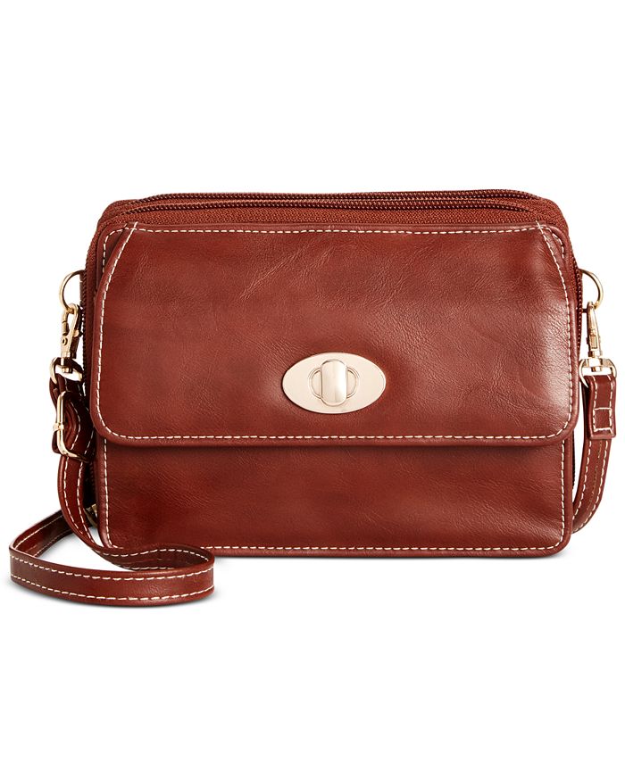 Macy's crossbody sale wallet