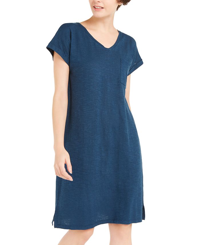 Eileen Fisher Organic V Neck Dress Created for Macy s Macy s
