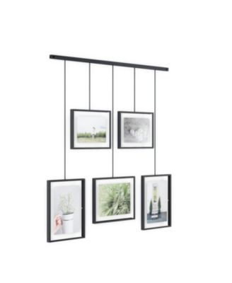 Exhibit 26" x 27.3" Multi Picture Frame Photo Display, Set of 5