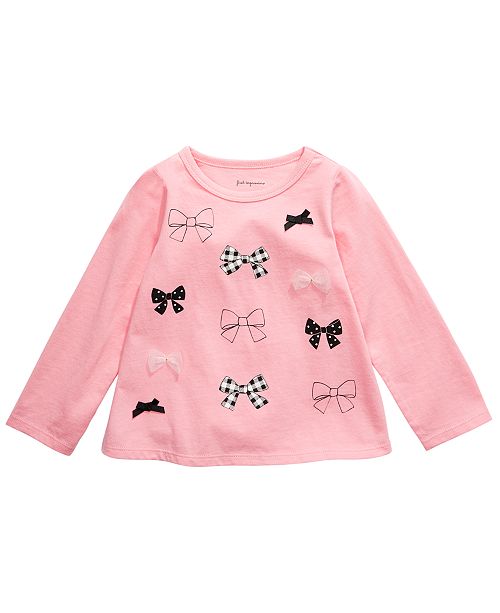 First Impressions Toddler Girls Bows T Shirt Created For Macy S