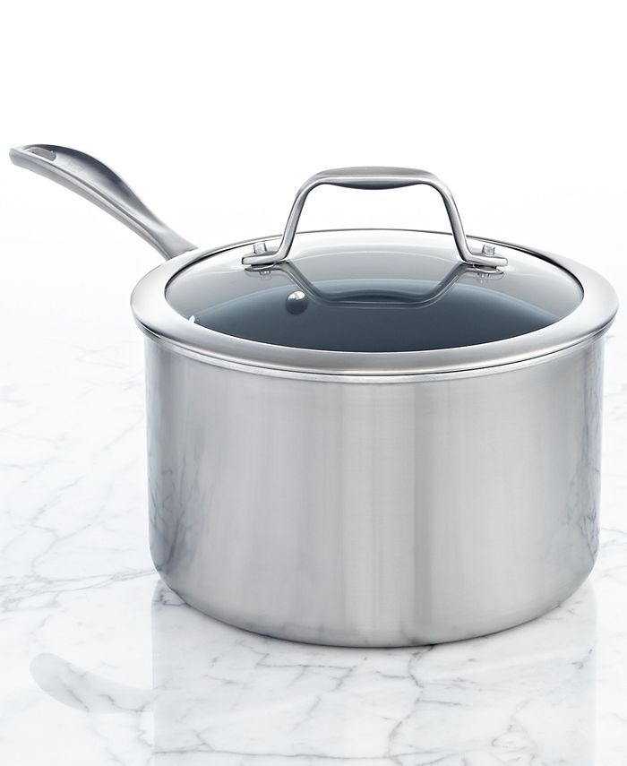 Zwilling Spirit 3-Ply 4-Qt Stainless Steel Covered Saucepan