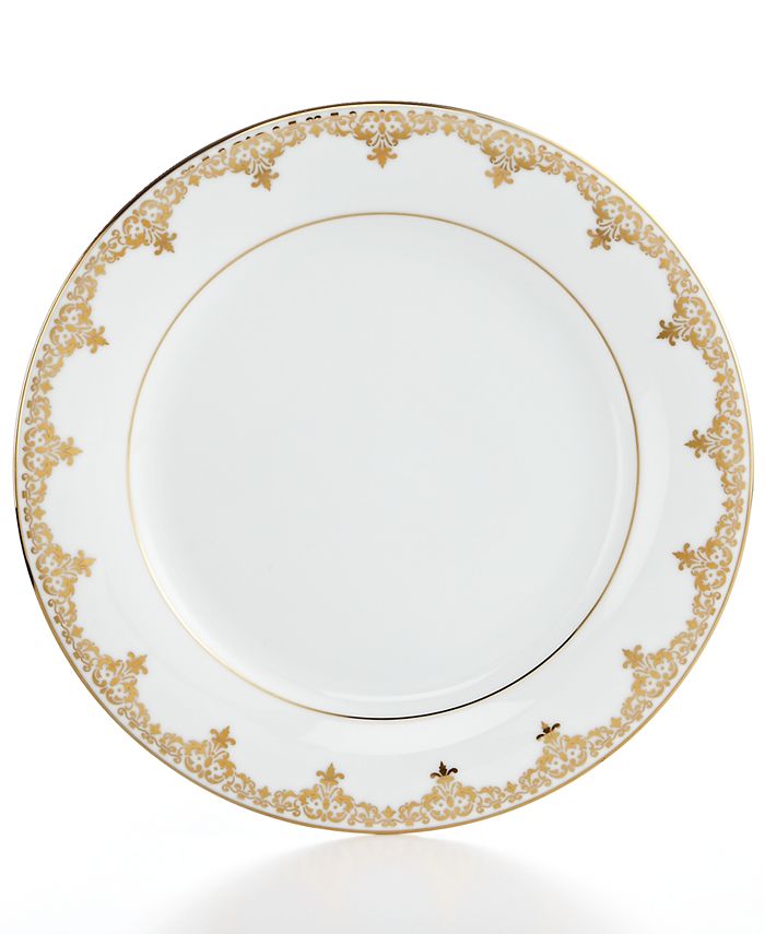 Charter Club Dinnerware, Grand Buffet Gold Accent Plate, Created for