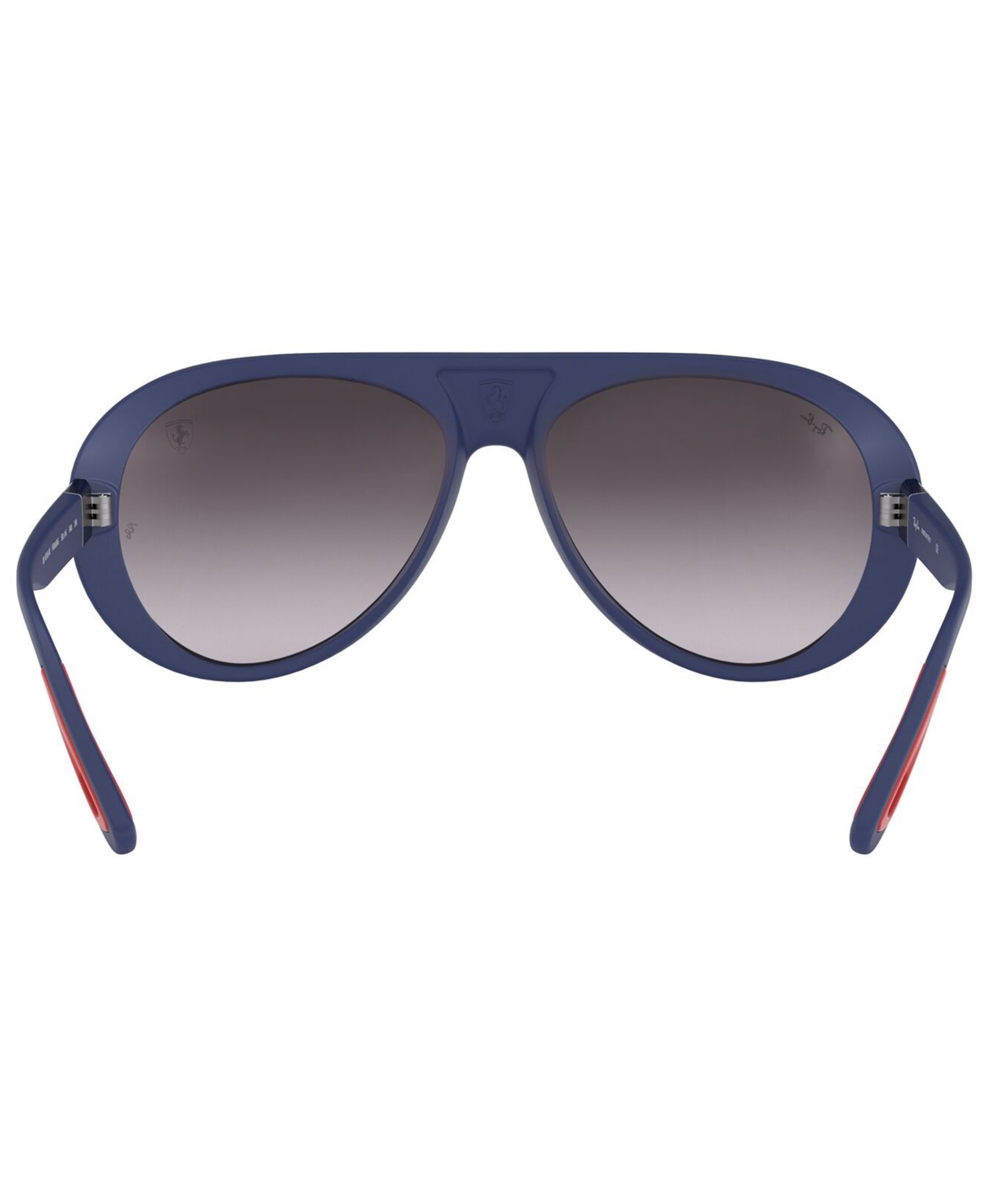 Ray Ban Rb4310m Scuderia Ferrari Collection Sunglasses Blue Frame Grey Lenses 58-16 In Matte Dark Blue,light Grey Gradient Dark