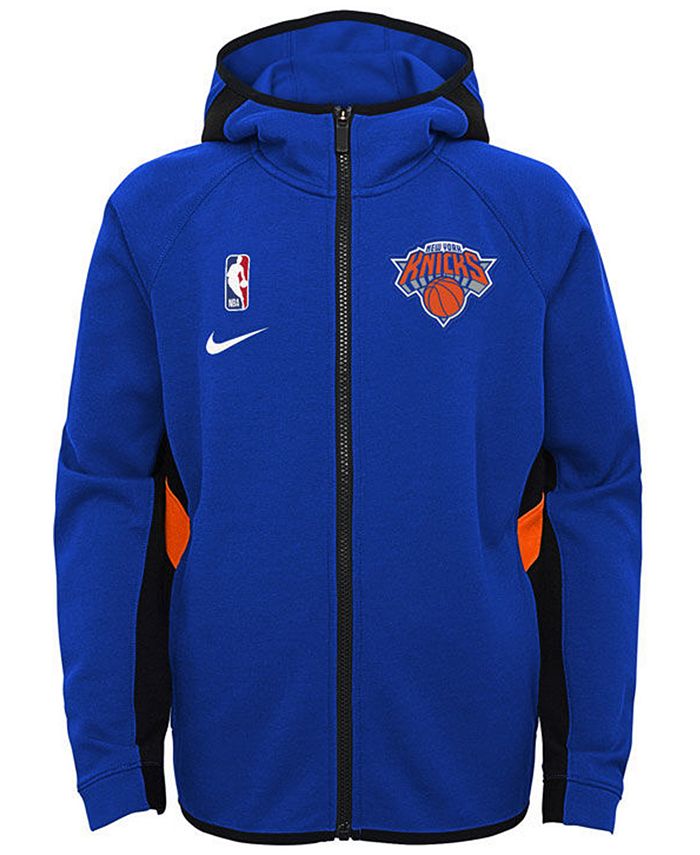 Nike Big Boys New York Knicks Showtime Hooded Jacket & Reviews - Sports ...