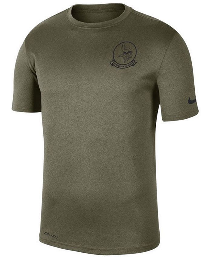 Nike Men's Minnesota Vikings Salute To Service Seal TShirt Macy's