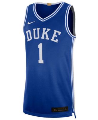 Nike Men's Duke Blue Devils Limited Basketball Road Jersey - Macy's