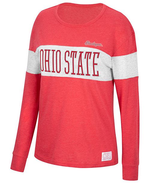 Top Of The World Women S Ohio State Buckeyes Colorblocked Long