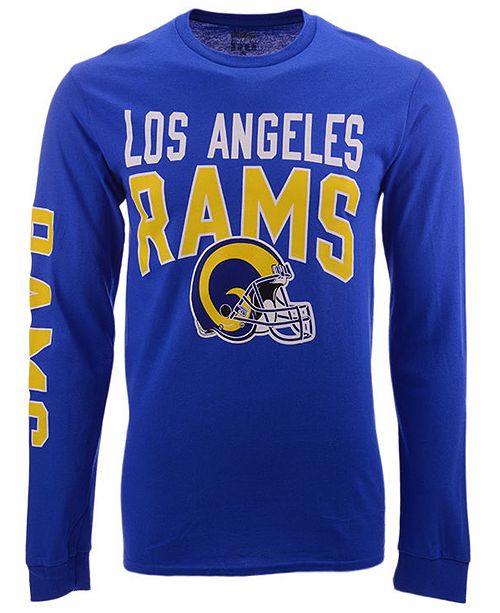 Authentic Nfl Apparel Men S Los Angeles Rams Zone Read Long Sleeve T Shirt Reviews Sports Fan Shop By Lids Men Macy S