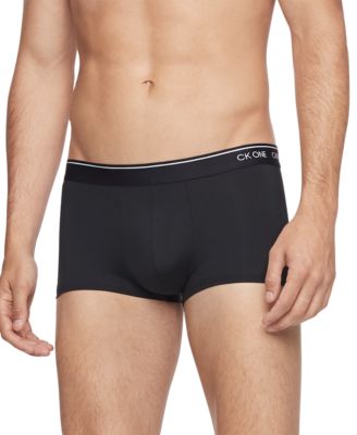 calvin klein men's underwear ck one micro low rise trunks