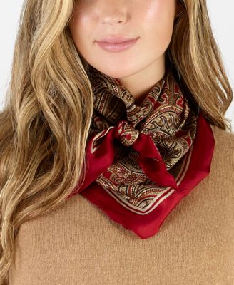 Lauren Ralph Lauren - Lauren  Patrice Silk Diamond Scarf