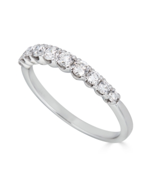 image of Diamond Graduated Band (1/2 ct. t.w.) in 14k White Gold