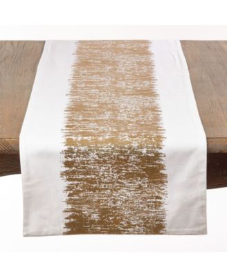 Banded Design Runner 72-Inch