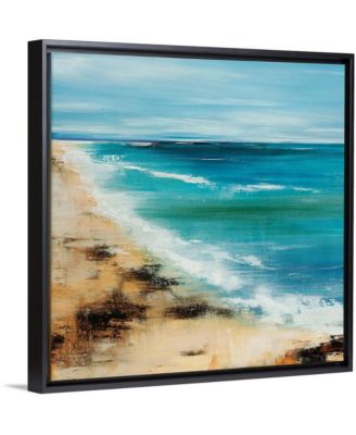 24 in. x 24 in. "Coastal Breeze" by  Sydney Edmunds Canvas Wall Art
