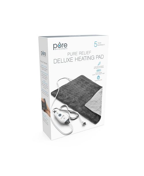 Pure Enrichment Purerelief Deluxe Heating Pad Reviews Wellness