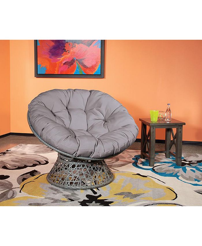 Office Star Papasan Accent Chair Macy's