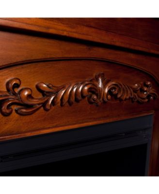 Cardewell Color Changing Fireplace with Bookcases