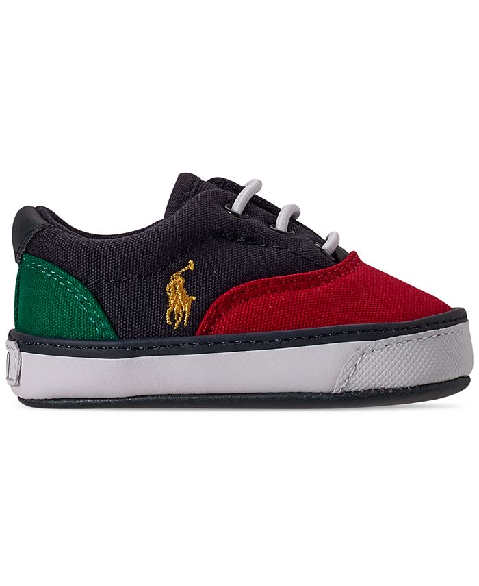 Polo Ralph Lauren Infant Boys Vaughn II Layette Crib Booties from