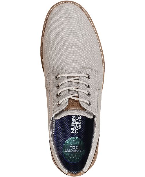 Nunn Bush Kore Tour Baskets en toile à lacets pour homme Bout uni, bleu, 43 EU