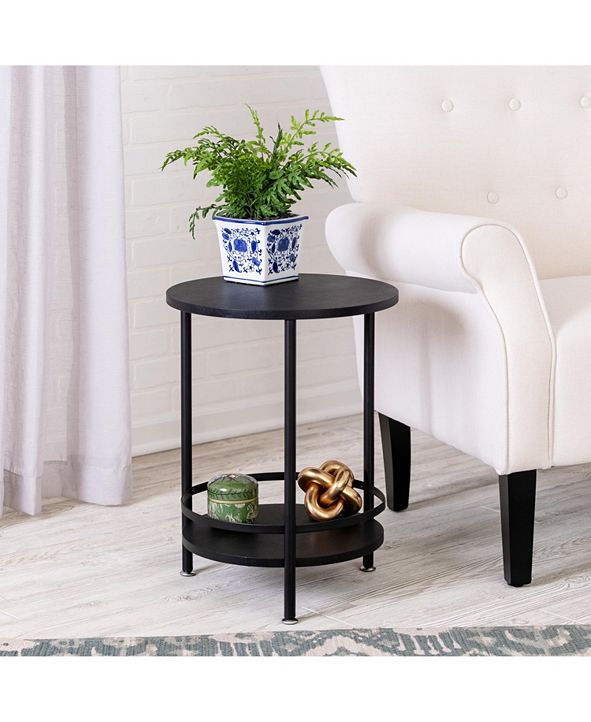 Honey Can Do 2-Tier Round Side Table & Reviews - Cleaning ...