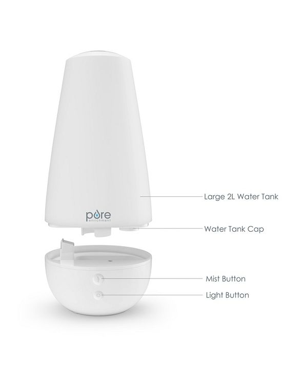 Pure Enrichment PureSpa XL 2 Liter Aroma Diffuser & Humidifier
