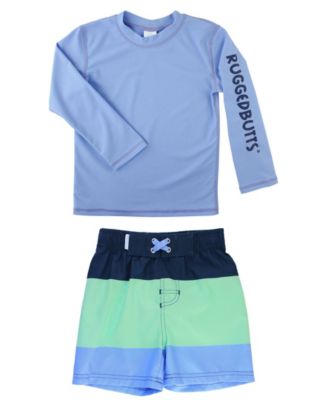 RUGGEDBUTTS Kurzarm-Rashguard Für Jungen – UV-Schutz 50+