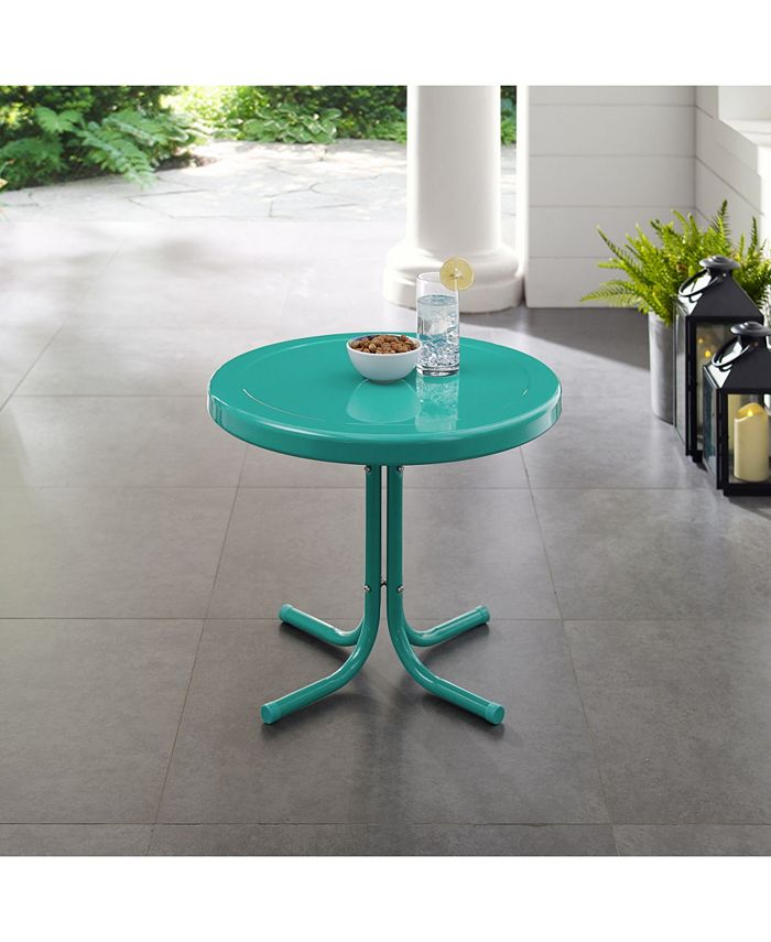 Crosley Retro Metal Side Table Macy's