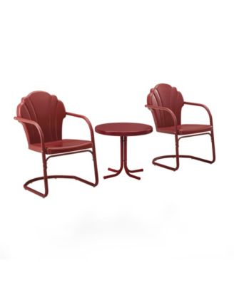 Tulip 3 Piece Metal Conversation Seating Set