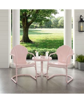 Tulip 3 Piece Metal Conversation Seating Set