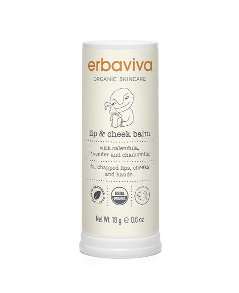 Бальзам для губ и щёк Erbaviva, 0.6 oz