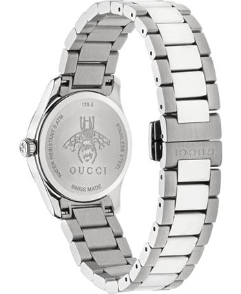 Gucci - Women's Swiss G-Timeless Stainless Steel Bracelet Watch 27mm