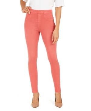 Spanx Cropped Indigo Knit Tummy Control Leggings