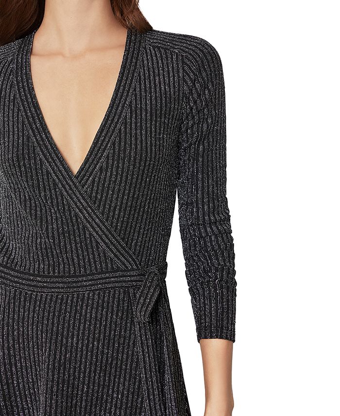 BCBGMAXAZRIA Metallic Sweater Dress Macy's