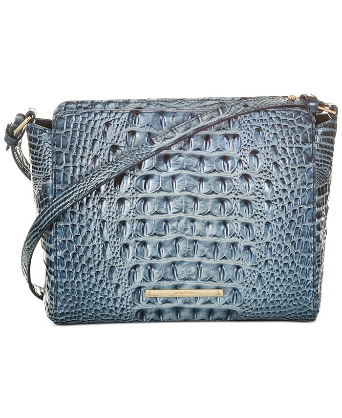 Brahmin Carrie Melbourne Embossed Leather Crossbody Macy's