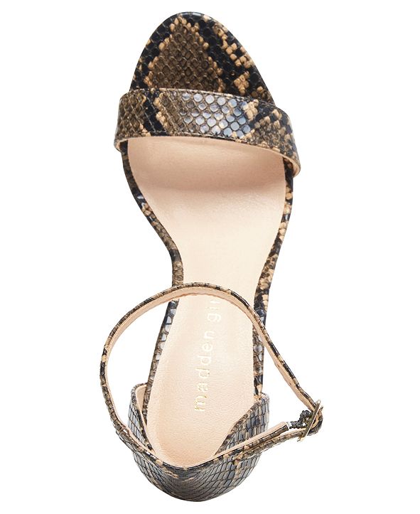 Madden Girl Bella TwoPiece Block Heel Sandals & Reviews Heels