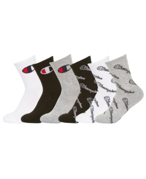 Champion Little & Big Boys 6-Pk Low-Cut Socks