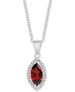 image of Rhodolite Garnet Marquise 18