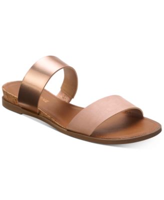 gold casual sandals