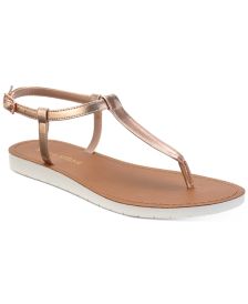 macy's gold flat shoes