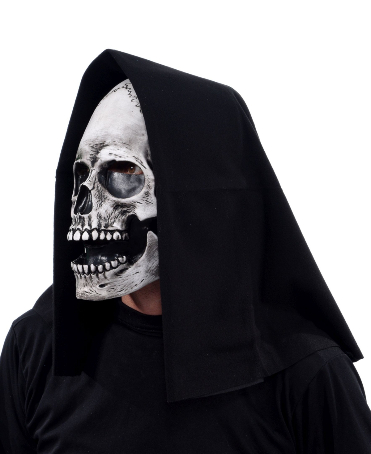 Zagone Studios Zagone Size Studios Glow Grim Skull Uv Latex Adult Costume Mask One Size In Multi