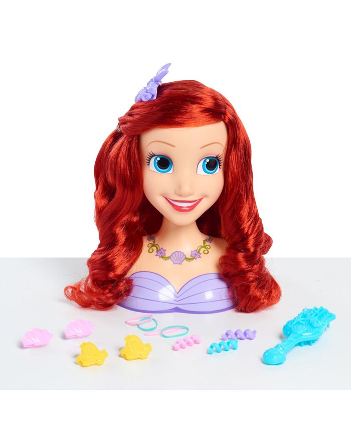 Redbox Disney Princess Ariel Pretend Play Toy Doll Styling Head Macys 