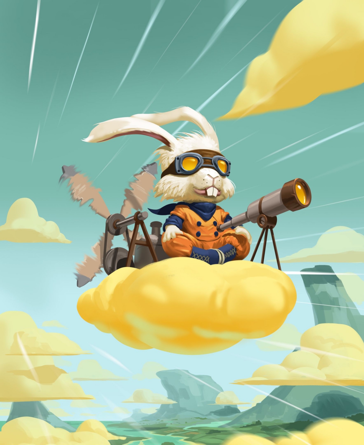 Shop Iello Bunny Kingdom: In The Sky, Board Game Expansion In Multi